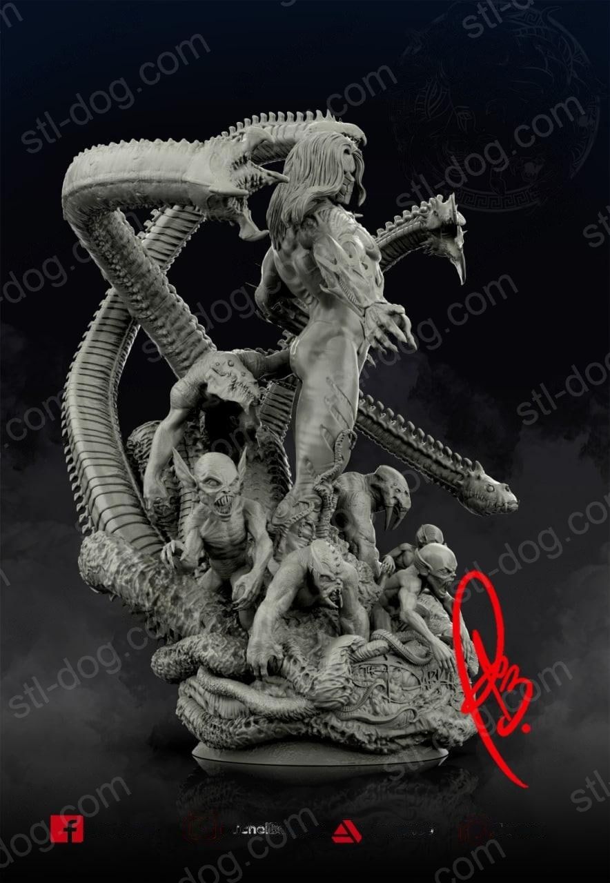 黑暗领域 (The Darkness) 3D打印图纸